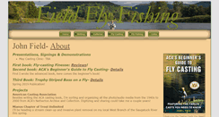 Desktop Screenshot of fieldflyfishing.com